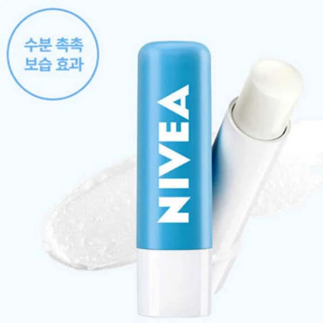니베아 립케어 4.8g 모이스춰 고보습 립밤 립케어 립에센스 입술, 1개 - 쿠팡