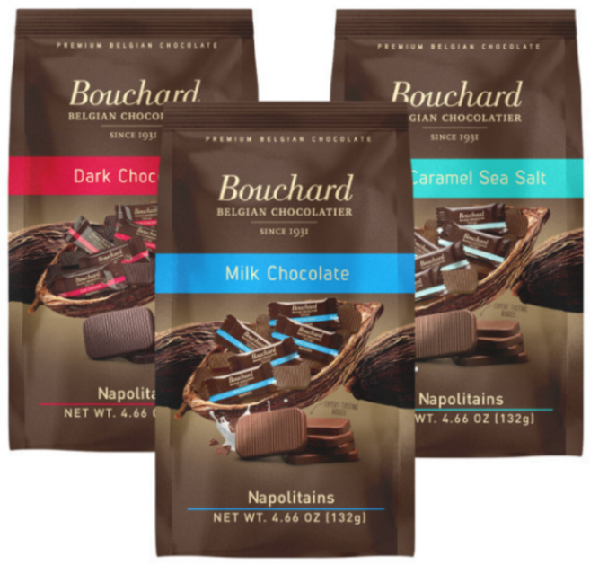 부샤드 나폴리탄 카라멜씨솔트+밀크+다크72 초콜릿, 1개, 396g