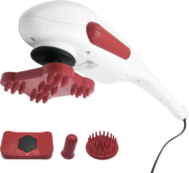 NICE 바디 마사지기 핸드형 안마기, 안마봉 4개 포함