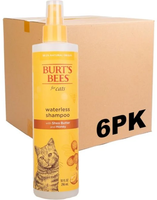 버츠비 워터리스 고양이 샴푸 캣 그루밍 스프레이, 296ml - 쿠팡