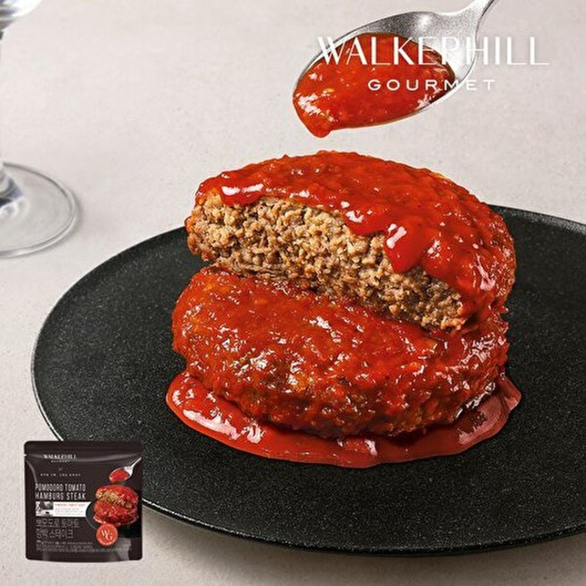 워커힐 [워커힐] 뽀모도로 토마토 함박 스테이크, 없음, 180g, 5개