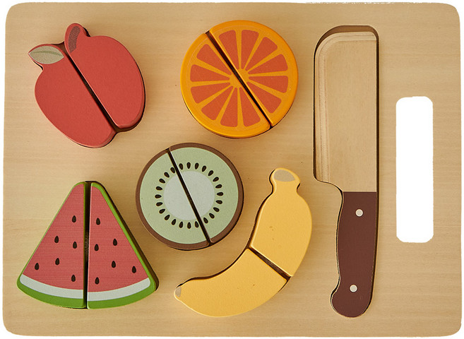 피에스타 퍼즐 도마썰기 과일, 1개
