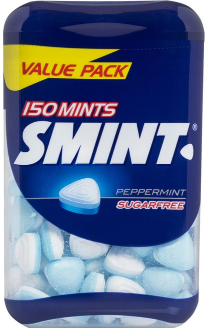 스페인 스민트 SMINT mint hard candy 슈가프리 민트맛 하드캔디, 3개, 105g