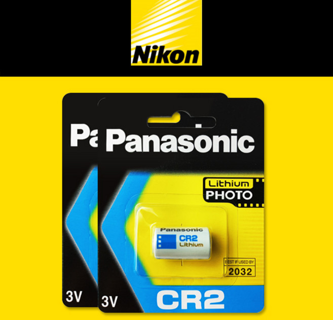 니콘 거리측정기 건전지 쿨샷 프로 forestry 골프 베터리 신선한 밧데리 배터리 CR2, 1개입, 2개