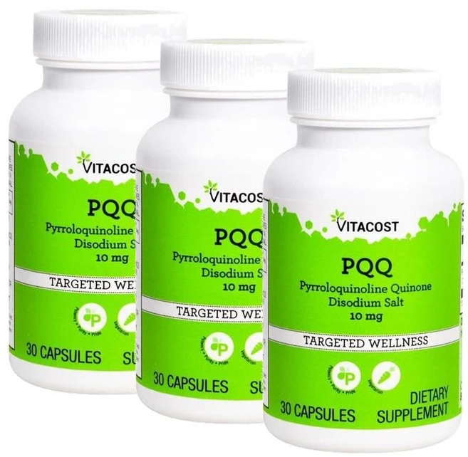 비타코스트 피큐큐 10mg 캡슐 Vitacost PQQ, 3개, 30정 - 쿠팡
