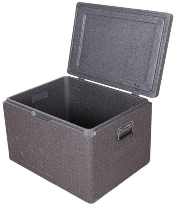 휴대용 보온 박스 밥차 보냉팩 대용량 차량용 식품 배달 보냉보온 단열 보냉 냉동식품, 62리터 베어 박스+힌지