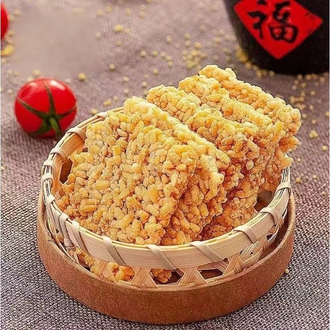 OKYAIOS 찹쌀누룽지 중국간식 바삭바삭한 누룽지 코코넛라떼맛, 4개, 300g