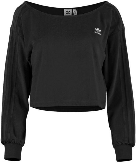 여성 오프숄더 스웨터 크롭 긴팔 티셔츠 H18840