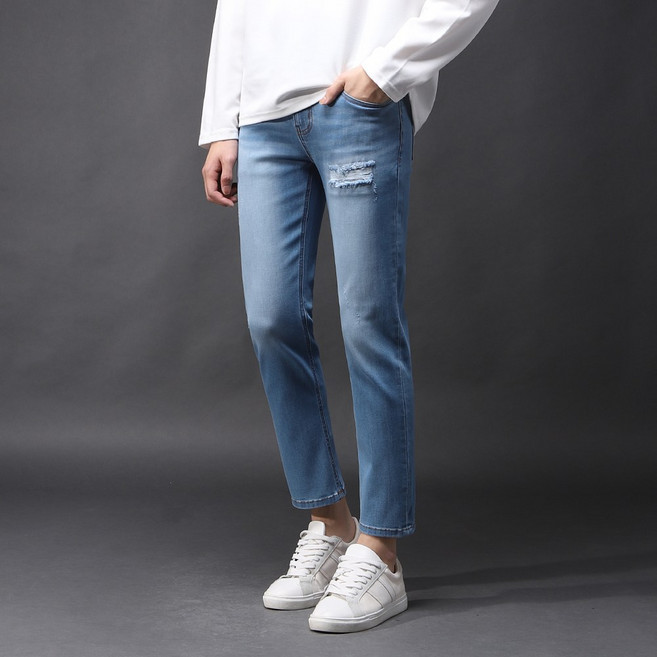 후앙스 히든 매직밴딩 스판 워싱 테이퍼드핏 청바지 SPCP-385