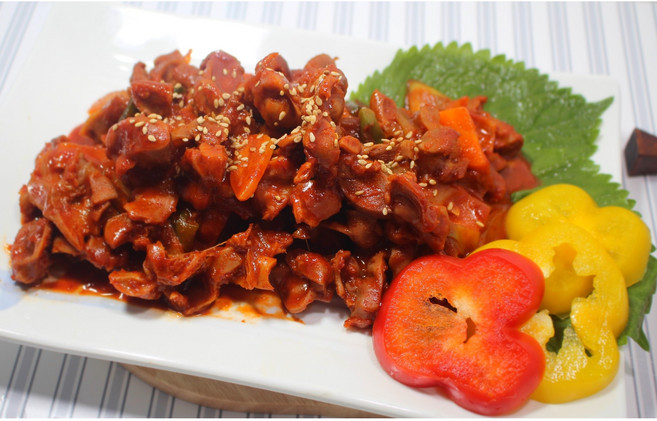 안주세상 양념 근위 볶음 400g, 1개