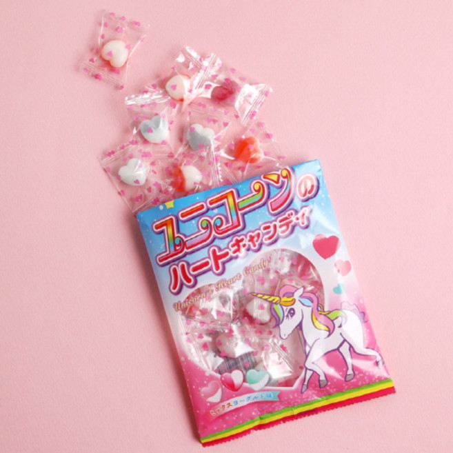 유니콘하트캔디, 60g, 1개
