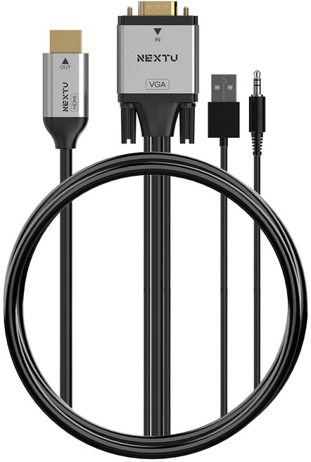 2427VHC/버아드 VAG+오디오 to HDMI 케이블 2M, 1개