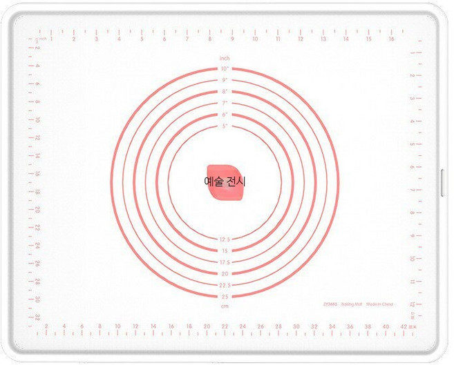 조리기구 실리콘 반죽매트 대형 고열패드 미끄럼방지 베이킹, 48개