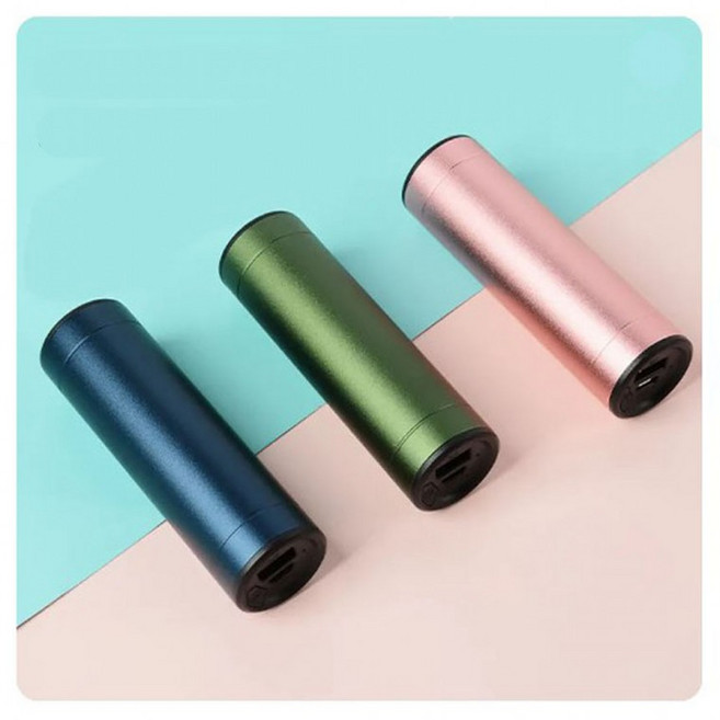 폰세상 핫 스틱 휴대용 미니 충전식 손난로 보조배터리 C타입 USB 에코너H2 수족냉증, 그린