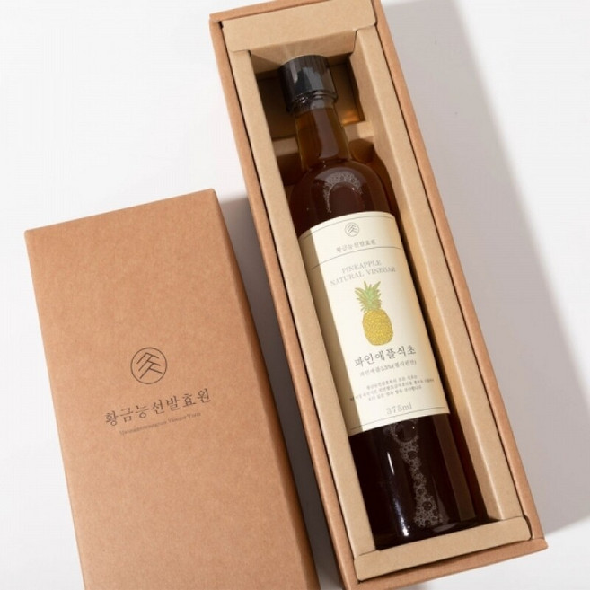 파인애플식초 375ml _황금능선발효원, 1개