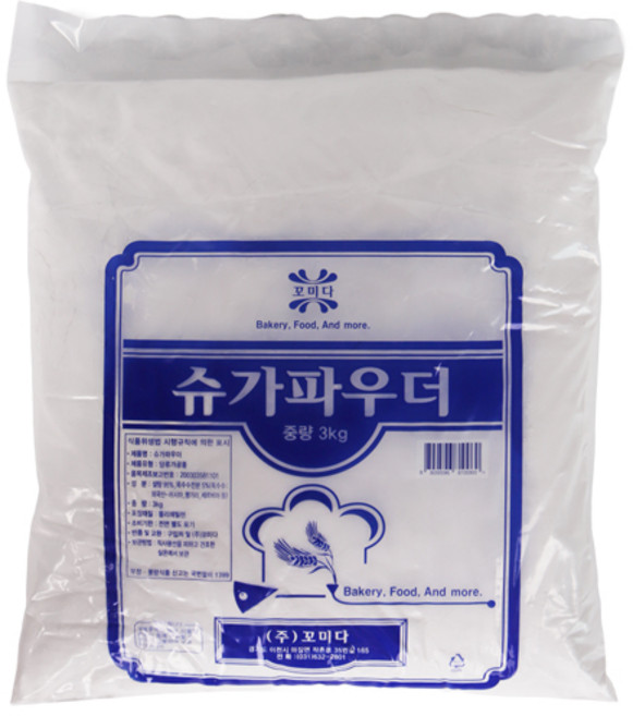 꼬미다 슈가파우더, 3kg, 1개