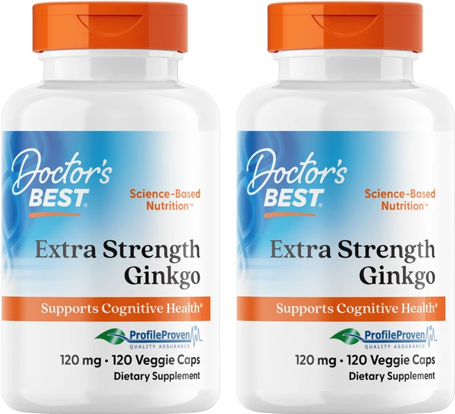 닥터스베스트 엑스트라 스트렝스 징코 120mg 베지 캡슐, 120정, 2개 - 쿠팡