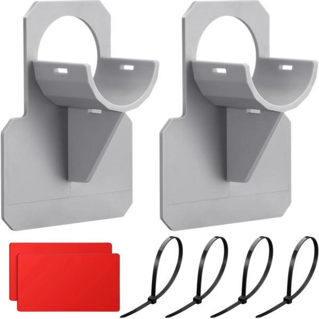 수영장 파이프 홀더 마운트는 케이블 타이 풀 액세서리가있는 Intex Bestway 접지 호스 콘센트 용 파이프 30-38mm를