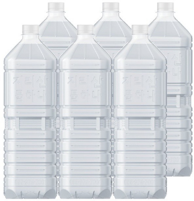 지리산 생수 2L 6병 X 2팩 묶음 (총12병), 12개