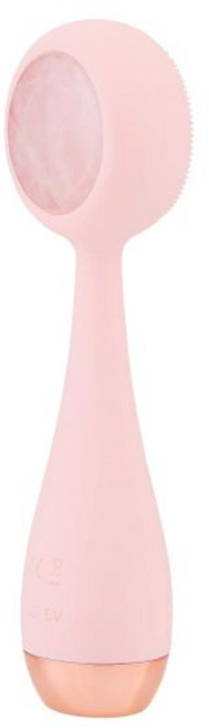 PMD 클린 프로 RQ 실리콘 브러시와 로즈 쿼츠 보석이 포함된 스마트 얼굴 세정기, Blush