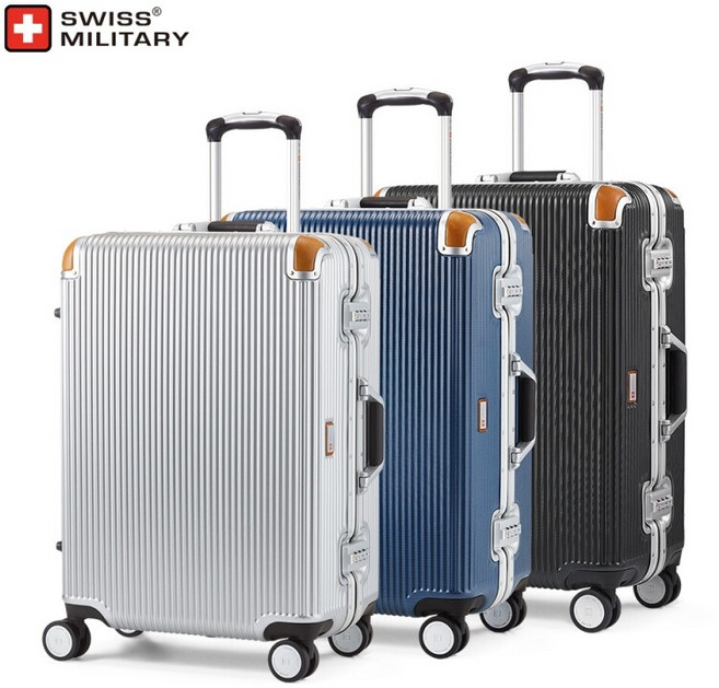 스위스밀리터리 프리미엄 65cm(24인치) 알루미늄 화물용 캐리어 SM-C624N