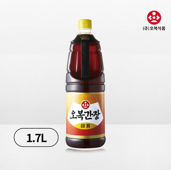 오복식품 간장 금표, 1.7L, 1개