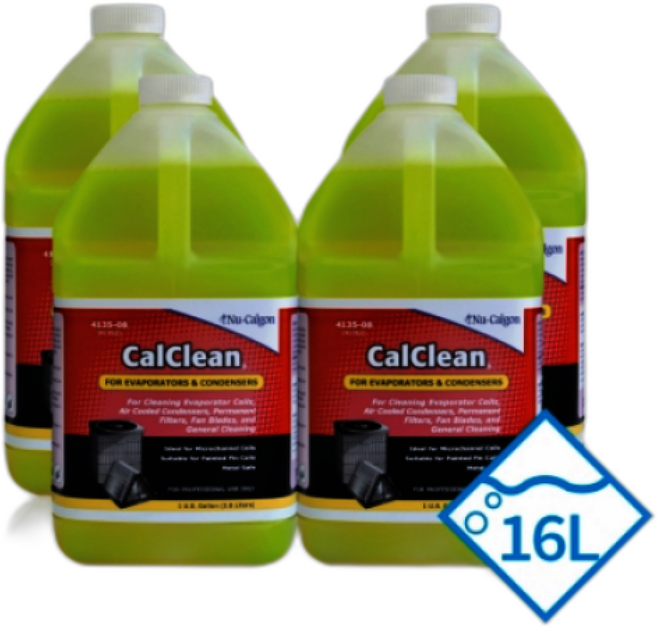 미국 칼크린 에어컨 핀 세척제, 1박스, 3.78L