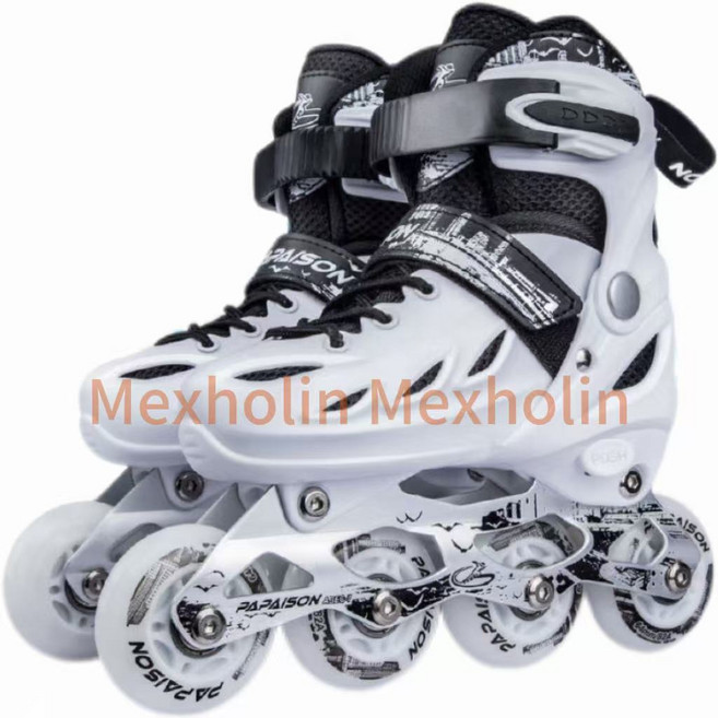 Mexholin스핀무브 성인용 입문 인라인스케이트 롤러브레이드 스케이트Mexholin, 화이트, 1개