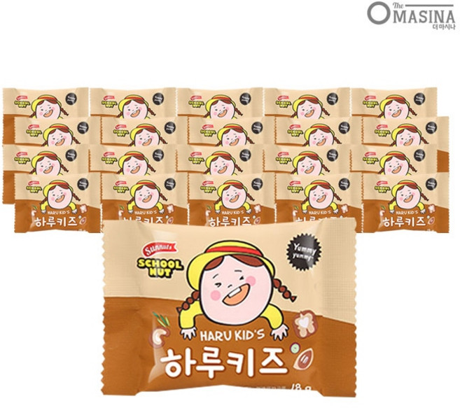 [시선] 하루견과 하루키즈18g x 20봉, 20개, 18g