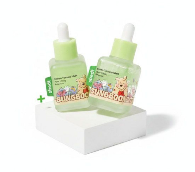 9위 - [곰돌이푸콜라보] 성분에디터 그린토마토 NMN 포어 앰플 40ml 더블 기획 (+히퍼 랜덤 1종), 1개