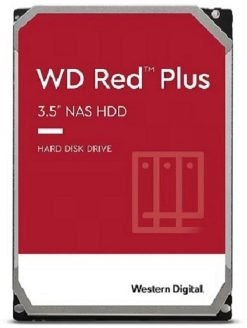 (Western Digital) RED PLUS HDD 4TB WD40EFZZ 패키지 4TB (3.5HDD/ SATA3/ 5 400rpm/ 128MB/ CMR) (단일)