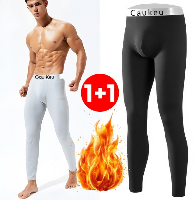 RS1 남성 1+1 발열 기모 내의 타이즈 2종 세트