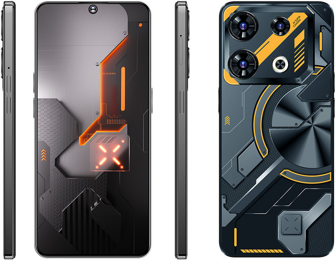 GT10Pro 5G 6.8吋 4+64GB 雙Nano SIM卡一個TF卡插槽 手機殼, 黑色基礎款, 3+16GB