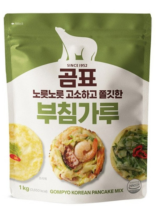 곰표 노릇노릇 고소하고 쫄깃한 부침가루, 1kg, 1개