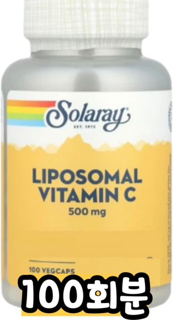 솔라레이 리포좀 비타민C 리포조말 리포솜 500mg, 1개 - 쿠팡