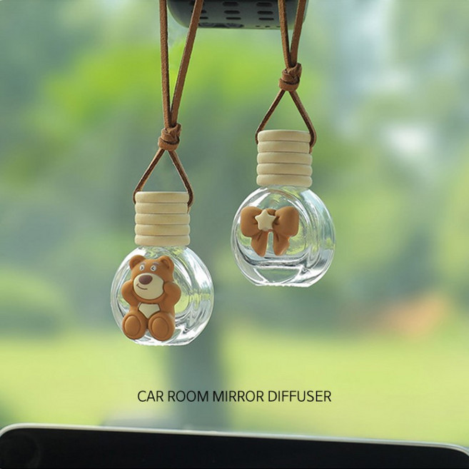 차량용 룸미러 디퓨저 공병 방향제 15ml 머스크향, NO12_구매안함, 1개