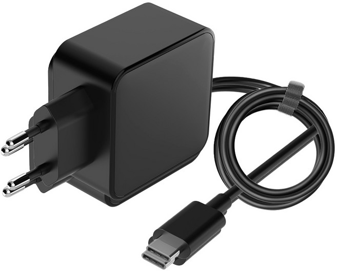 수아드 GaN PPS PD 65W C타입 일체형 고속 충전기 2m PD0657KX-0651, 1개, 화이트