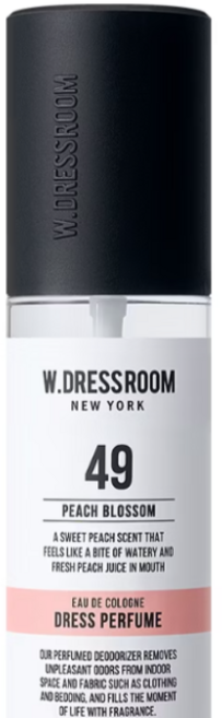 W.DRESSROOM】衣物香氛噴霧-No.49 桃子櫻花 80ml, 1, 80ML / 2.70 FL.OZ., PEACH BLOSSOM