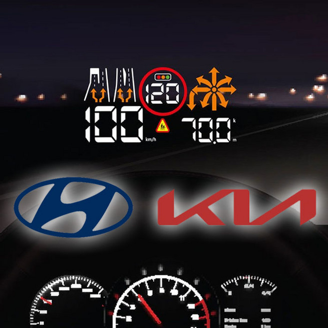 더 뉴 기아 레이 (22년~/표준형5W) 인터페이스뷰 HUD 헤드업디스플레이 IF-1000 / 사은품 증정, 1개