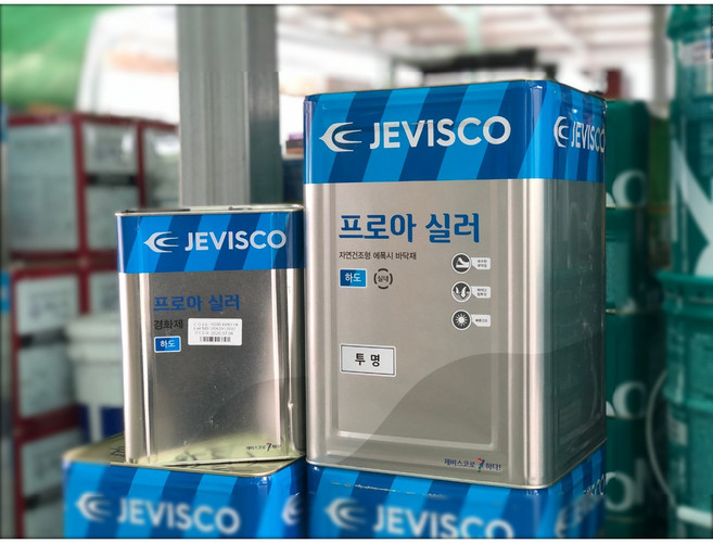 [제비스코] 투명 에폭시하도 프로아 실러 13.5kg, 1개