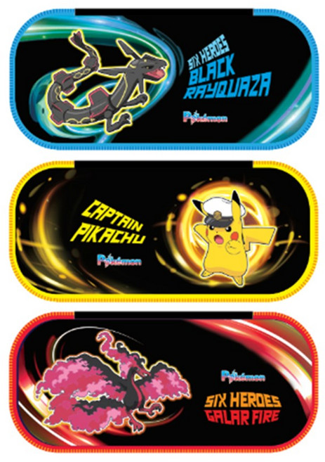 포켓몬스터 EVA 필통 3탄 펜파우치 캐릭터 초등학생 펜케이스, 캡틴피카츄