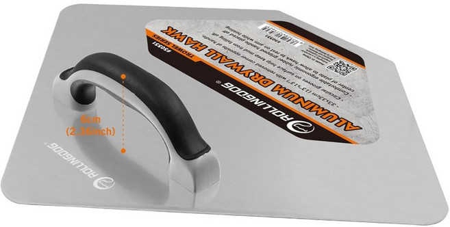 한국식 알루미늄 퍼티판/ 빠데판 미장판 핸디코트 흙판 롤링독, 1개