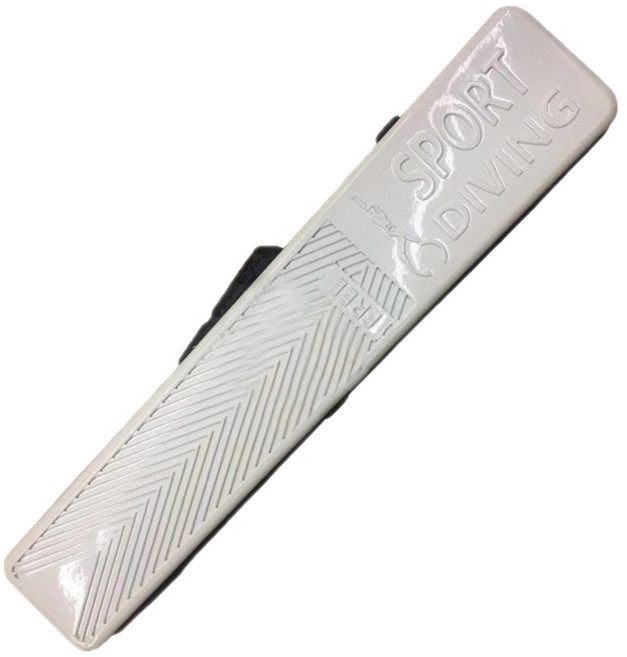 프리다이빙 핀 롱핀 여행용 하드케이스, 화이트