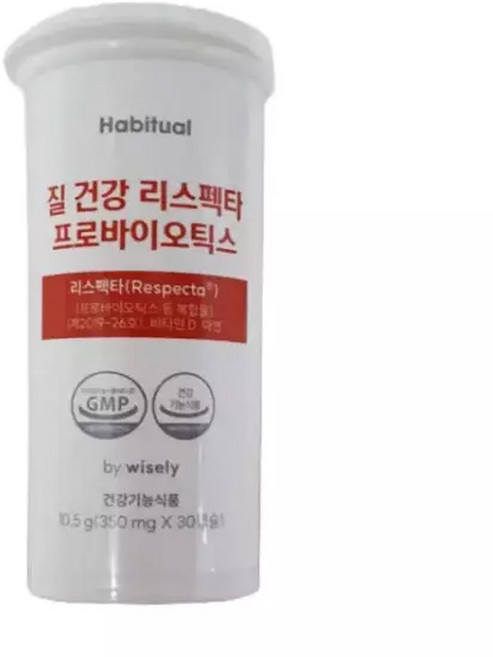 해비추얼 질 건강 리스펙타 프로바이오틱스 월분, 1개, 30정