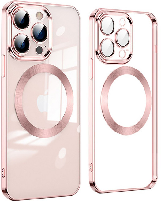 투명 아이폰16 pro 강화 맥세이프 마그네틱 변색방지 케이스