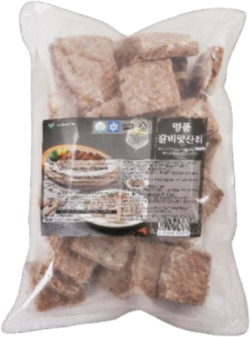 케이푸드_전원푸드락 명품 갈비맛 산적, 2개, 1kg