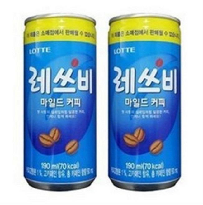 레쓰비 캔커피, 270개, 190ml