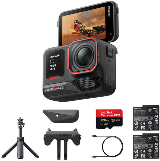 인스타360 Ace Pro2 에이스 프로2 세트 번들, 변경 안함(128GB)