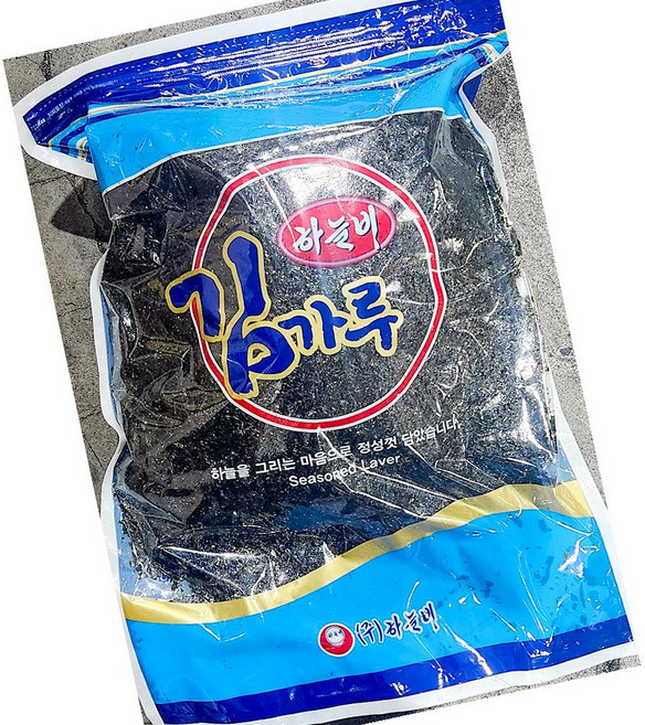 김 가루 하늘비 1kg 후리카케 토핑 주먹밥, 1개