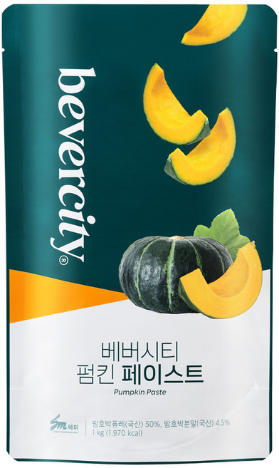 세미 베버시티 펌킨 호박 페이스트 1kg, 1개, 1개입